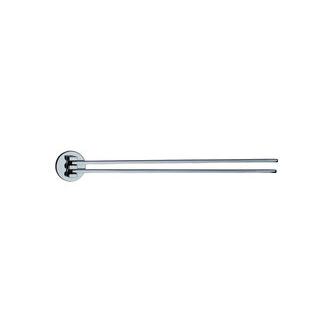 Smedbo LK326 17 in. Swivel Towel Bar in Polished Chrome from the Loft Collection